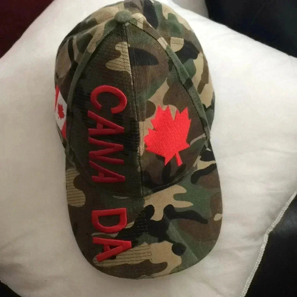 Canada baseball Embroidered hat one size fits all  camouflage - Picture 5 of 5